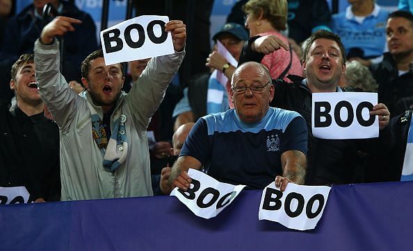 Man City fans